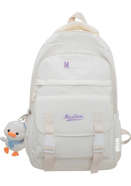 Blok Renkli Okul Çantası (Yurt Dışından)