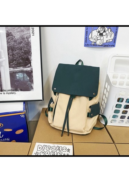 Renk Kontrastı Sırt Çantası (Yurt Dışından) fiyatları