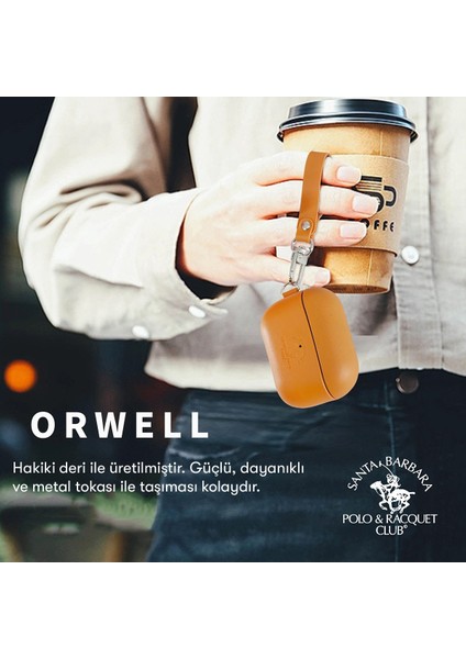 Santa Barbara Polo Racquet Club Airpods Pro 2 (2.nesil) Orwell Kılıf - Mor indirimleri