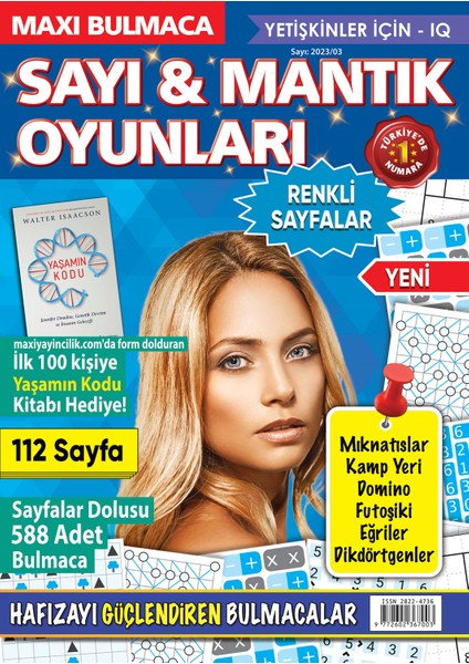 Sayı ve Mantık Oyunları 2023/03