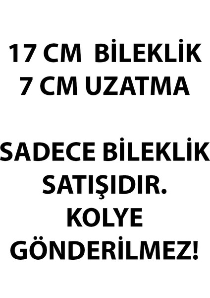 Yeni ve Şık Italyan Ezme Yassı 17+7 cm 14 Ayar Altın Kaplama Bileklik modelleri