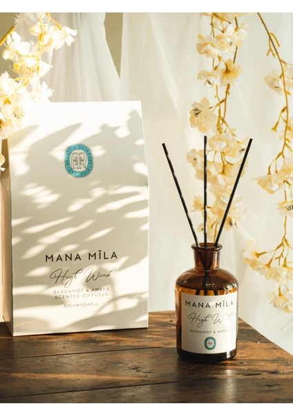 Mana Mila High Wind Bergamot & Amber Oda Kokusu 300ML