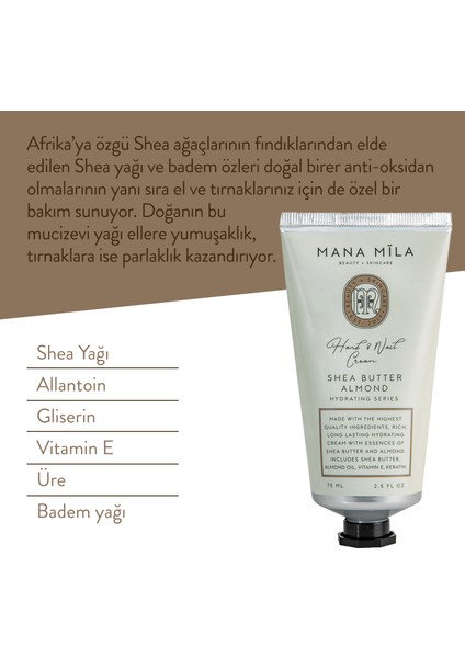 Shea Butter El ve Tırnak Kremi