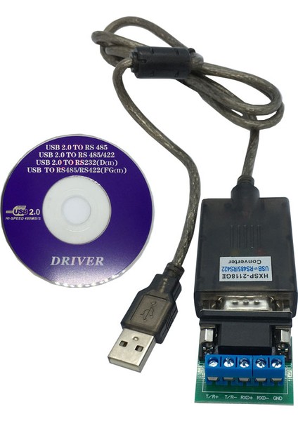 Usb to RS485-RS422 dönüştürücü HXSP-2118 GII data aktarım kablosu