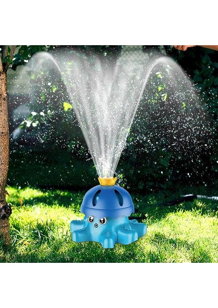 Ahtapot 360° Döner Su Fıskiyesi Banyo Bahçe Plaj Havuz Oyuncağı Su Fışkırtma Sprinkler