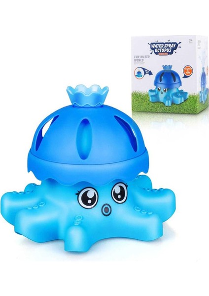 Ahtapot 360° Döner Su Fıskiyesi Banyo Bahçe Plaj Havuz Oyuncağı Su Fışkırtma Sprinkler indirimleri