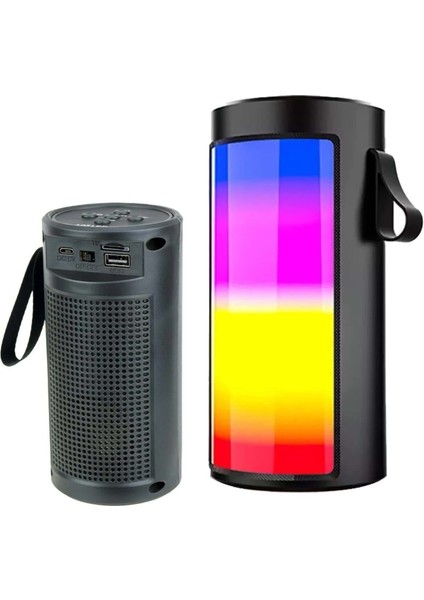 Müzik Kutusu Şarjlı Bt/usb/sd/fm Rgb Ledli Ranchı RC-ZQS1201