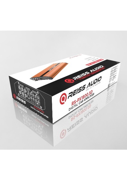 Audio RS-PX1800.5 Reis Audio 5 Kanal Amfi