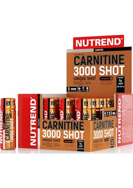 L-Carnitine Shot 3000 mg 20 Ampül