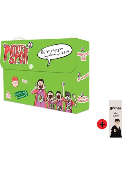 3. 4. Sınıf Hikaye Kitabı Seti Patatesspor 1 Yusuf Asal Yeni + Kişiye Özel Isimli Harry Potter Kitap Ayracı