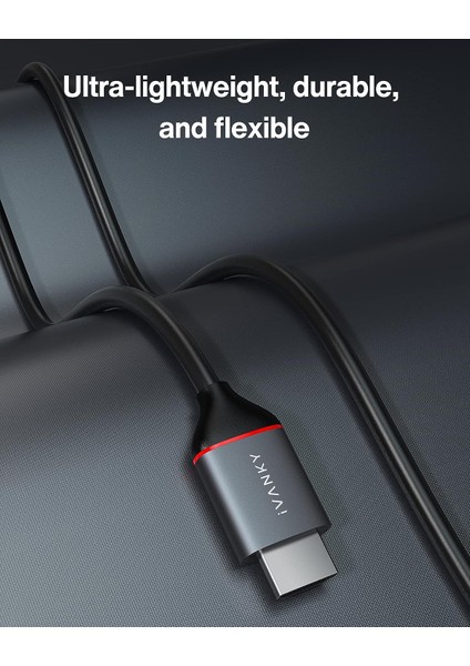 Ivanky Ultra Hd 4K HDMI Kablosu 2 M, 18 Gbps 60 Hz Yüksek Hızlı