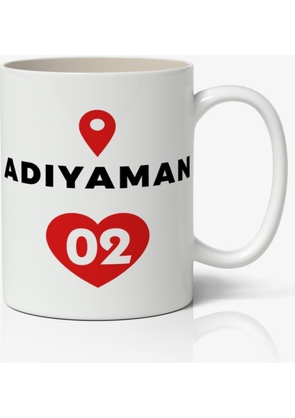 Adıyaman Baskılı Kahve Kupa Bardak