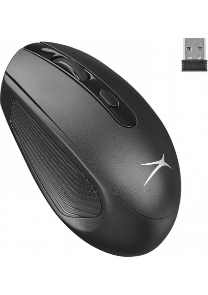 Lansing ALBM7222, Siyah, 2.4ghz Usb, 1200DPI, Kablosuz Optik Mouse