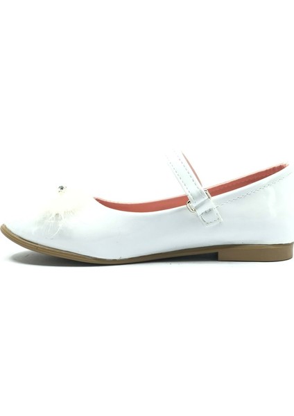 Iremsu Tüylü Taşlı Cırtlı Kız Çocuk Babet Ayakkabı modelleri