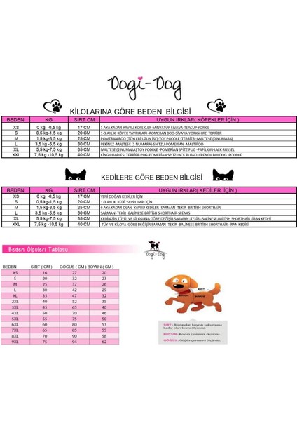 Dogi & Dog Dogi&dog Heart Kedi -Köpek Regl Iç Çamaşırı (1 kg -15 kg )