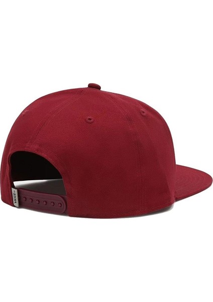 Classic Snapback Erkek Bordo Şapka