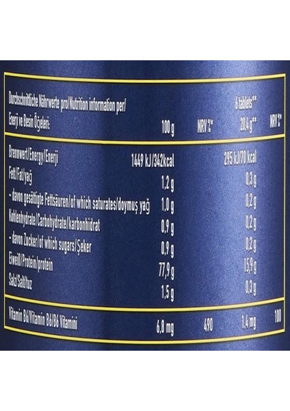 Whey Amino Asit 3400 - 300 Tablet modelleri