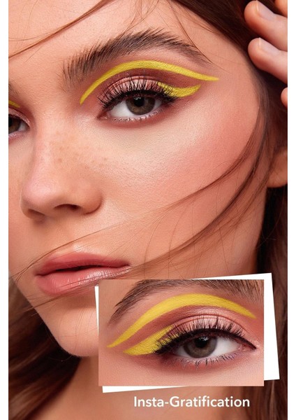 Yıldız Damgalı Çift Başlı Eyeliner - Çabuk Kuruyan Yıldız Eyeliner Damgası modelleri