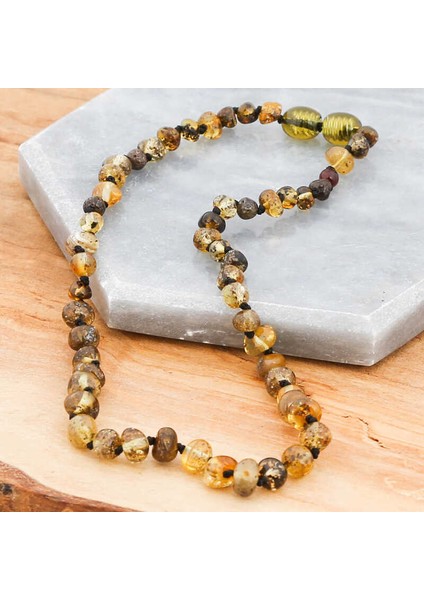 Bebek Damla Kehribar Diş Kolye fiyatları