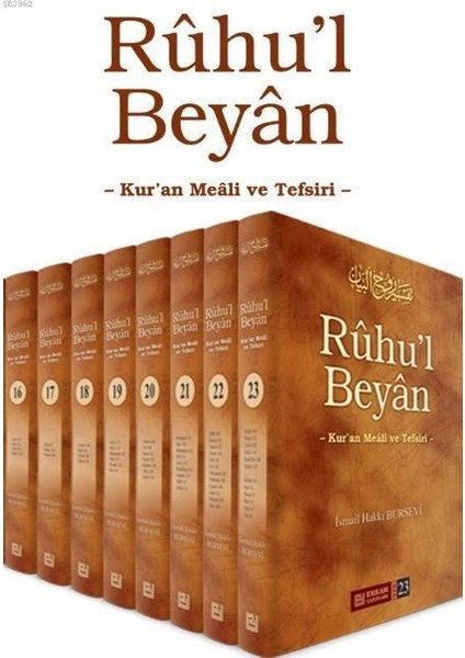 Ruhul Beyan Tefsiri (23 Cilt Takım) - Ismail Hakkı Bursevi