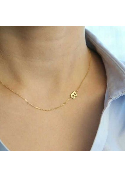 925 Ayar Gumuss Harfli Bayan Kolye fiyatları