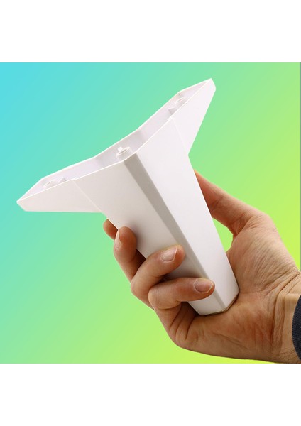 Sedir Lüks Mobilya Kanepe Sehpa Baza Tv Ünitesi Koltuk Ayağı Beyaz 12 cm Ayakları (4 Adet) indirimleri