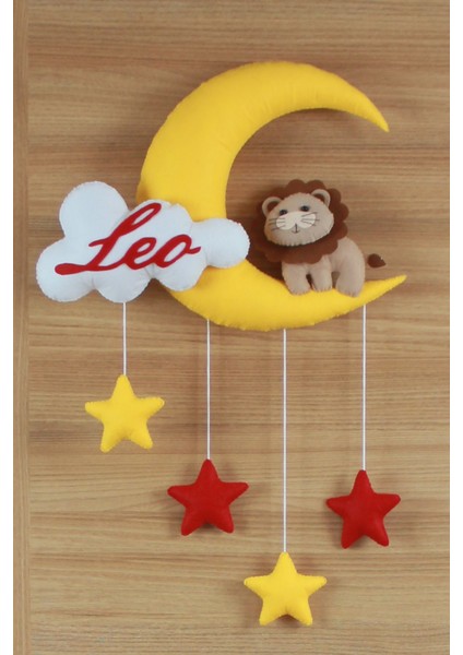 Leo İsimli Aydede Aslan Bebek ve Hastane Odası Kapı Süsü fiyatları