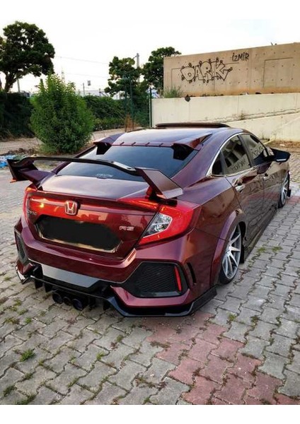 Honda Civic Fc5 2016-2020 Type R Spoiler Boyasız modelleri