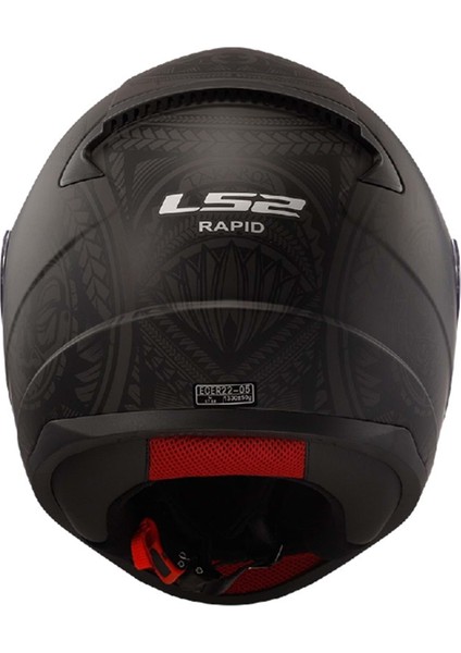 Rapid Takaroa Mat Siyah Kask M modelleri