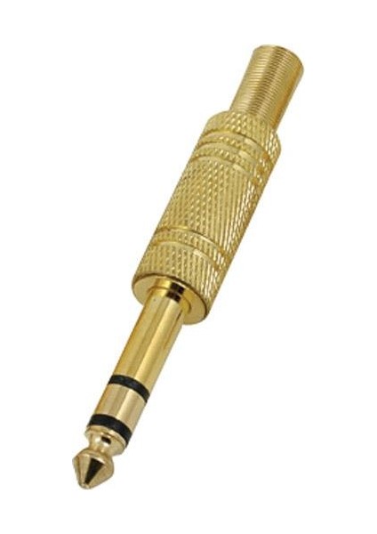 6.3 mm Stereo Gold Jack Stereo Gold Gitar Jack
