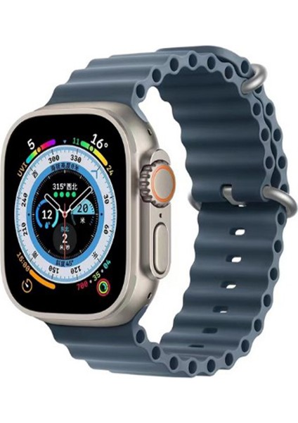 Apple Watch Seri 44/42 mm Uyumlu Silikon Kordon