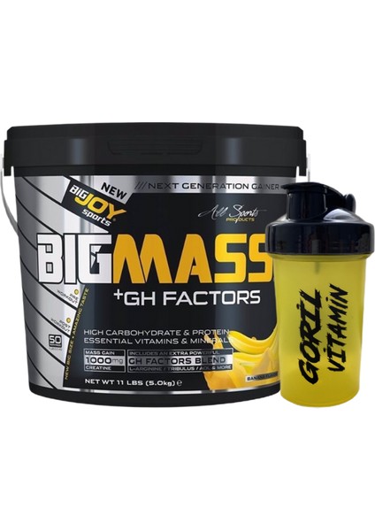 Bigjoy Big Mass Gh Factors 5000 Gr - Muz