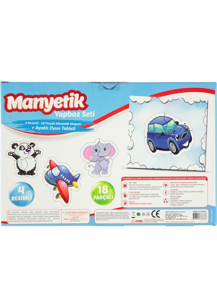 Oyuncak Manyetik Tabletli Puzzle