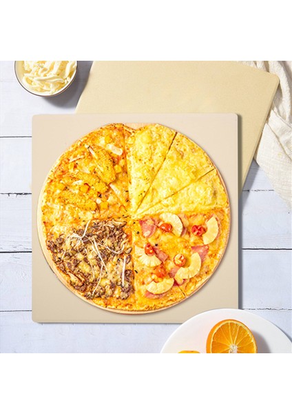 Pizza Taşı Pişirme Için Izgara Ekstra Kalın Pizza ve Barbekü Izgara Bakeware Ekmek Mutfak Pişirme Levhası 305X305X10MM (Yurt Dışından) modelleri