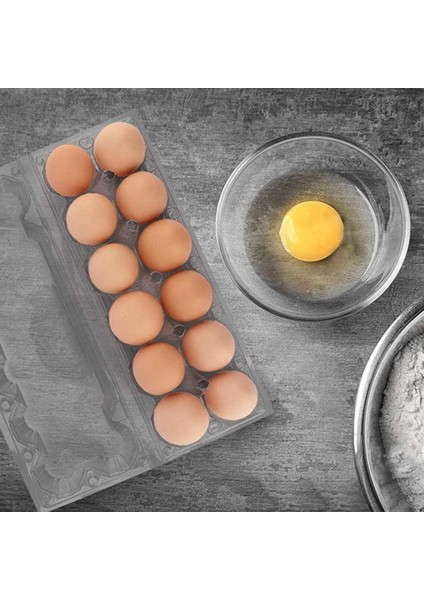 24 Adet Plastik Yumurta Kartonları Toplu Temizle Tavuk Yumurta Tutucu Mera Tavuk Çiftliği Iş Pazarı-12 Izgaralar (Yurt Dışından)