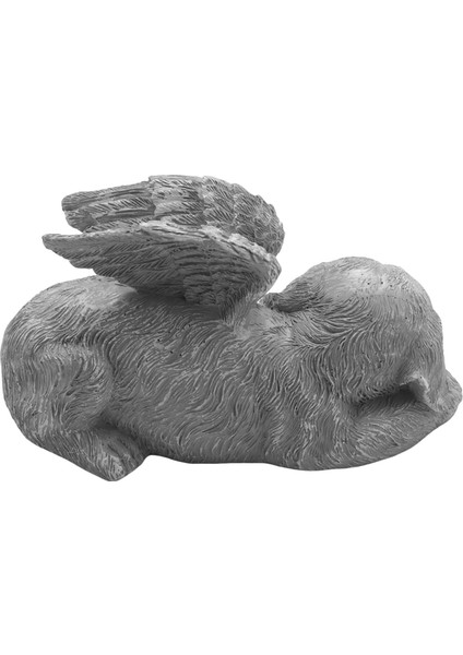 Dog Angel Pet Memorial Mezar Taşı Işaretleme Oymalı Heykel, Reçine, Taş Kaplama (Yurt Dışından)