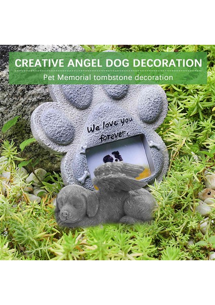 Dog Angel Pet Memorial Mezar Taşı Işaretleme Oymalı Heykel, Reçine, Taş Kaplama (Yurt Dışından) indirimleri