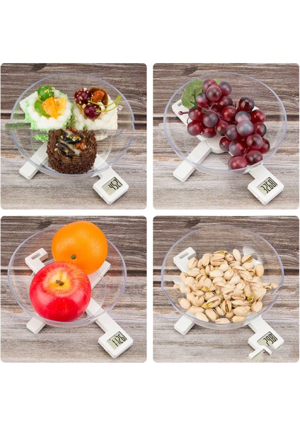 Mini Katlanır Dijital Gıda Ölçeği Taşınabilir Ev Gıda Tartı Kahve Ölçeği Dijital LED Ekran Mutfak Aksesuarları Siyah (Yurt Dışından) fırsatları