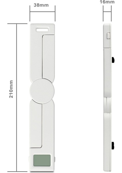 Mini Katlanır Dijital Gıda Ölçeği Taşınabilir Ev Gıda Tartı Kahve Ölçeği Dijital LED Ekran Mutfak Aksesuarları Siyah (Yurt Dışından) indirimleri