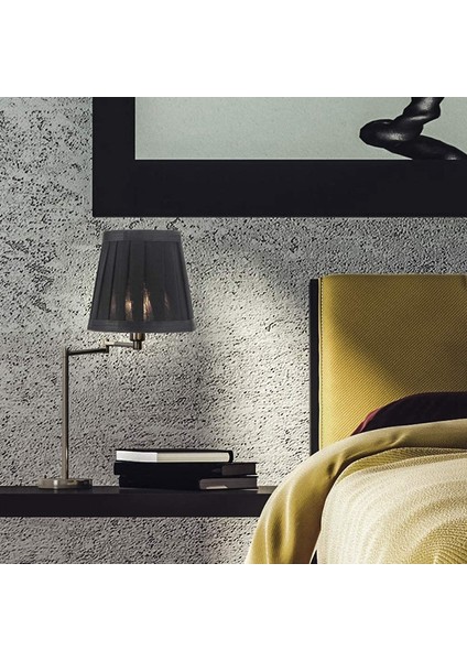 Klipsli Abajurlar Mum Avize Abajurlar Için Tavan Sarkıt Işık Masa Lambası Zemin Işık 6 Adet Siyah (Yurt Dışından) indirimleri