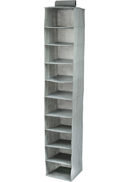 Hat 10 Raflı Askılı Klozet Şapka Saklama Için Şapka Düzenleyici - Şapkalarınız ve Mükemmel Durumda Tutun - Kolay Şapka Tutacağı ve Beyzbol Şapkası Düzenleyici (1 Paket) (Yurt Dışından)