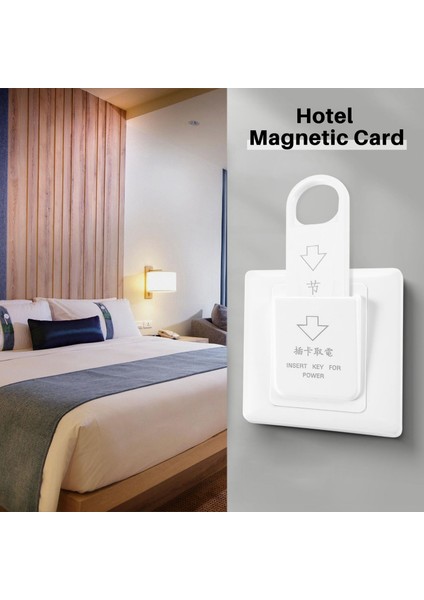 Yüksek Dereceli Otel Manyetik Kart Anahtarı Enerji Tasarruf Anahtarı Güç Için Anahtar Takın (Yurt Dışından) fırsatları