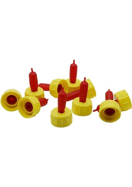 20 Adet Nipel Suluk Sütlü Içecek Meme Yumuşak Nipel Besleme Yetim Köpek Buzağı (Yurt Dışından)