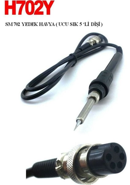 Havya Yedeği Sık 5'li Mayk Fişli Dişi H702