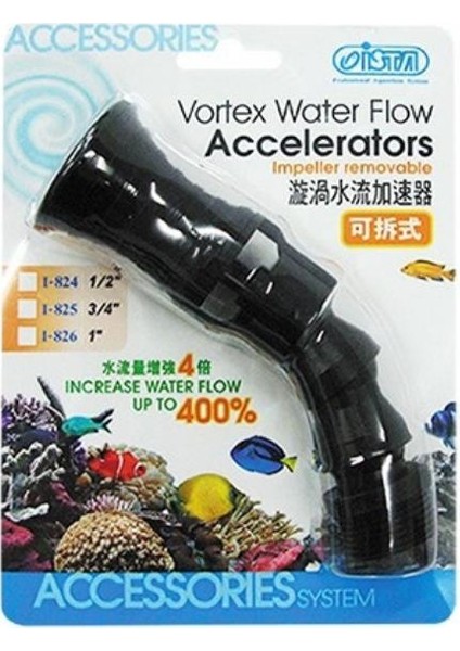 Vortex 3/4 Inch Uyumlu Su Akış Hızlandırıcı