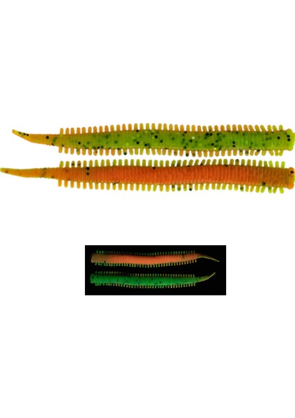 Yummy Sandworm 7cm Lrf Silikonu