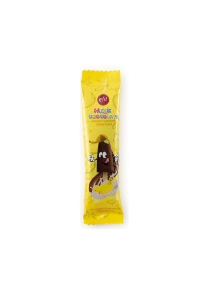 Glutensiz Strixdondurma Çubuğunda Muz Aromalı
