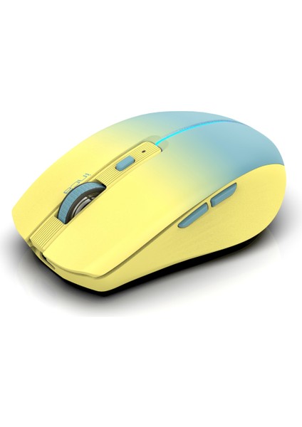 IWM-511RS DUAL Mod Bluetooth+Wireless rechargeable gradient Color Silent Mouse