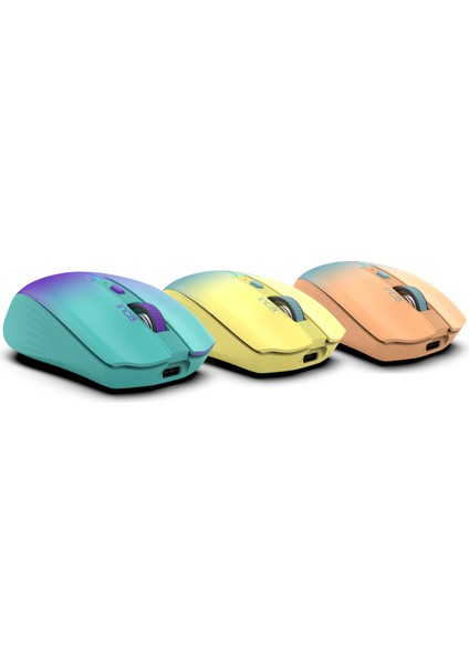 IWM-511RS DUAL Mod Bluetooth+Wireless rechargeable gradient Color Silent Mouse