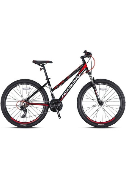 Xc 100 - 27.5" Mtb Lady - 15' - 21 Vites - V.b - Siyah-Gri/kırmızı